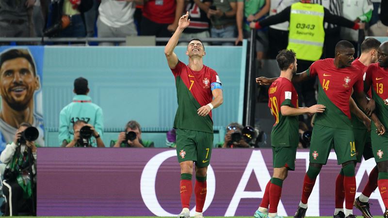 葡萄牙球星鋒C羅（Cristiano Ronaldo）。（圖／翻攝自FIFA推特）.jpg