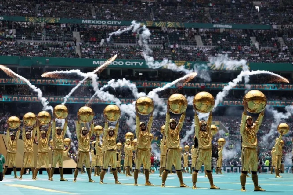 墨西哥開幕夜熱鬧非凡。摘自FIFA World Cup 2026官網